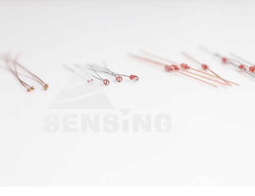 Kaca Radial Encapsulated NTC Thermistor Untuk Suhu Minsing Tinggi Kelezatan