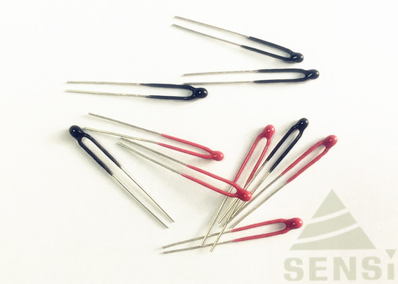 Presisi Termistor Pelapisan Panjang Dengan Epoxy Tambahan Pada Leads