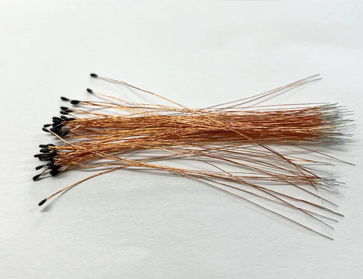 Kawat Timbal Beremail Komponen Elektronik Presisi Termistor NTC Epoxy NTC
