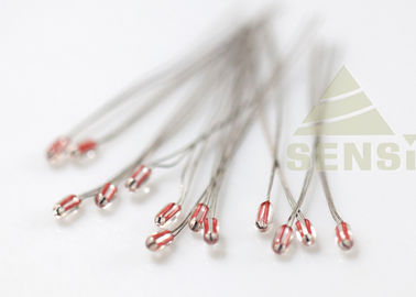 Kaca Radial Encapsulated NTC Thermistor Untuk Suhu Minsing Tinggi Kelezatan