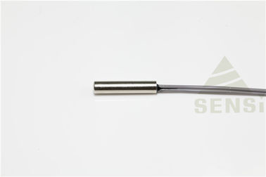 Sensor Suhu Tabung Stainless Steel 10K 3950 1% NTC Dengan Kawat PVC
