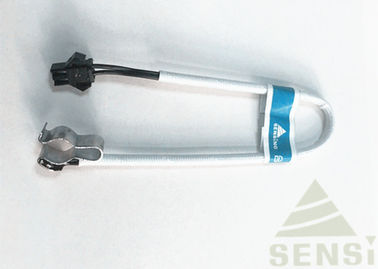 SUS Pipe Clamp Temperature Sensor dengan Fiberglass Silica Gel Tube Outside