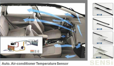 Aluminium NTC Sensor Suhu Probe Pemanasan Cepat untuk Auto Air conditioner