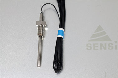 Steel Screw Threaded Temperature Sensor untuk Pengukuran Cairan Terdeteksi