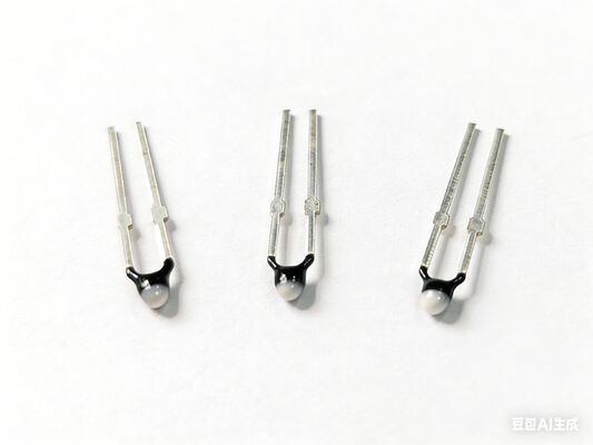 0.5 Kawat Timah Lapis Timah 42 Paduan Timbal Termistor Epoksi