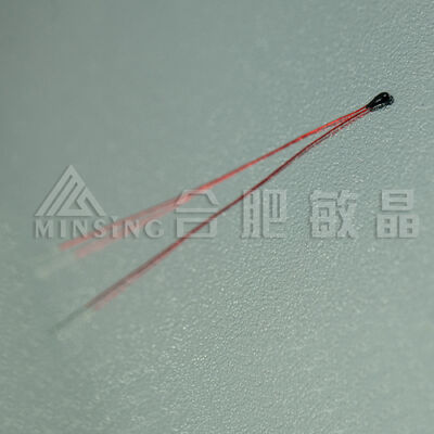 Precision Epoxy-Encapsulated NTC Thermistor dengan kawat timbal enamel