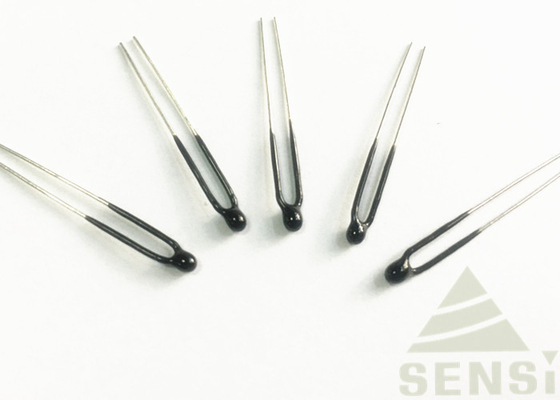 Presisi Termistor Pelapisan Panjang Dengan Epoxy Tambahan Pada Leads